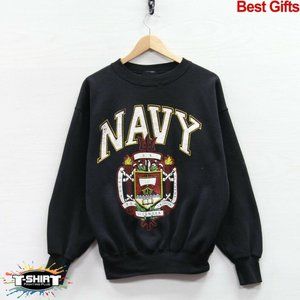 Vintage NCAA Navy Midshipmen Sweatshirt, Navy Midshipmen Shirt, NCAA Shirt, Unis
